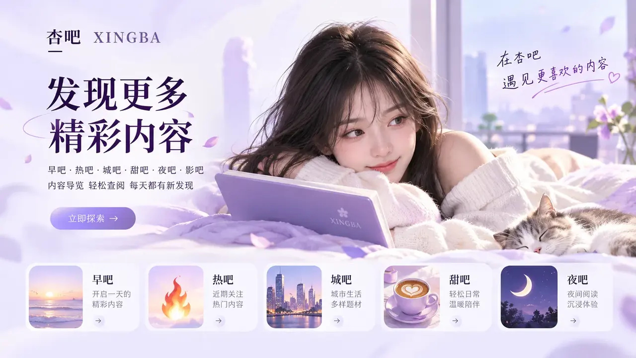 杏吧品牌横幅